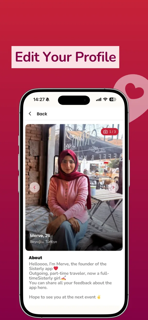 edit profile