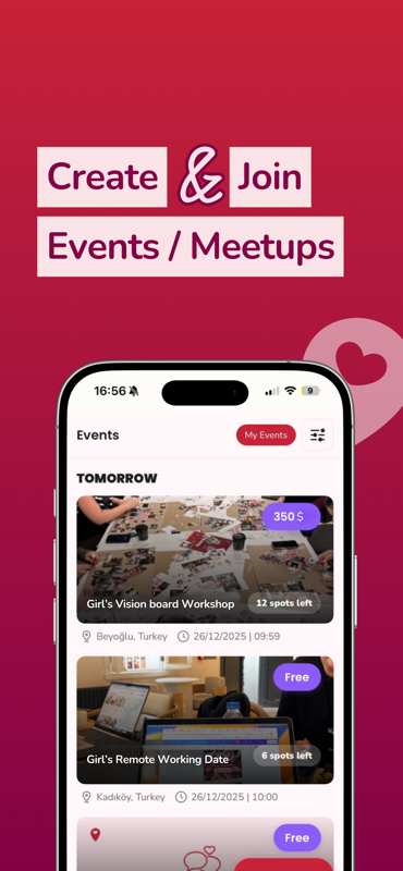 Sisterly App Screenshot